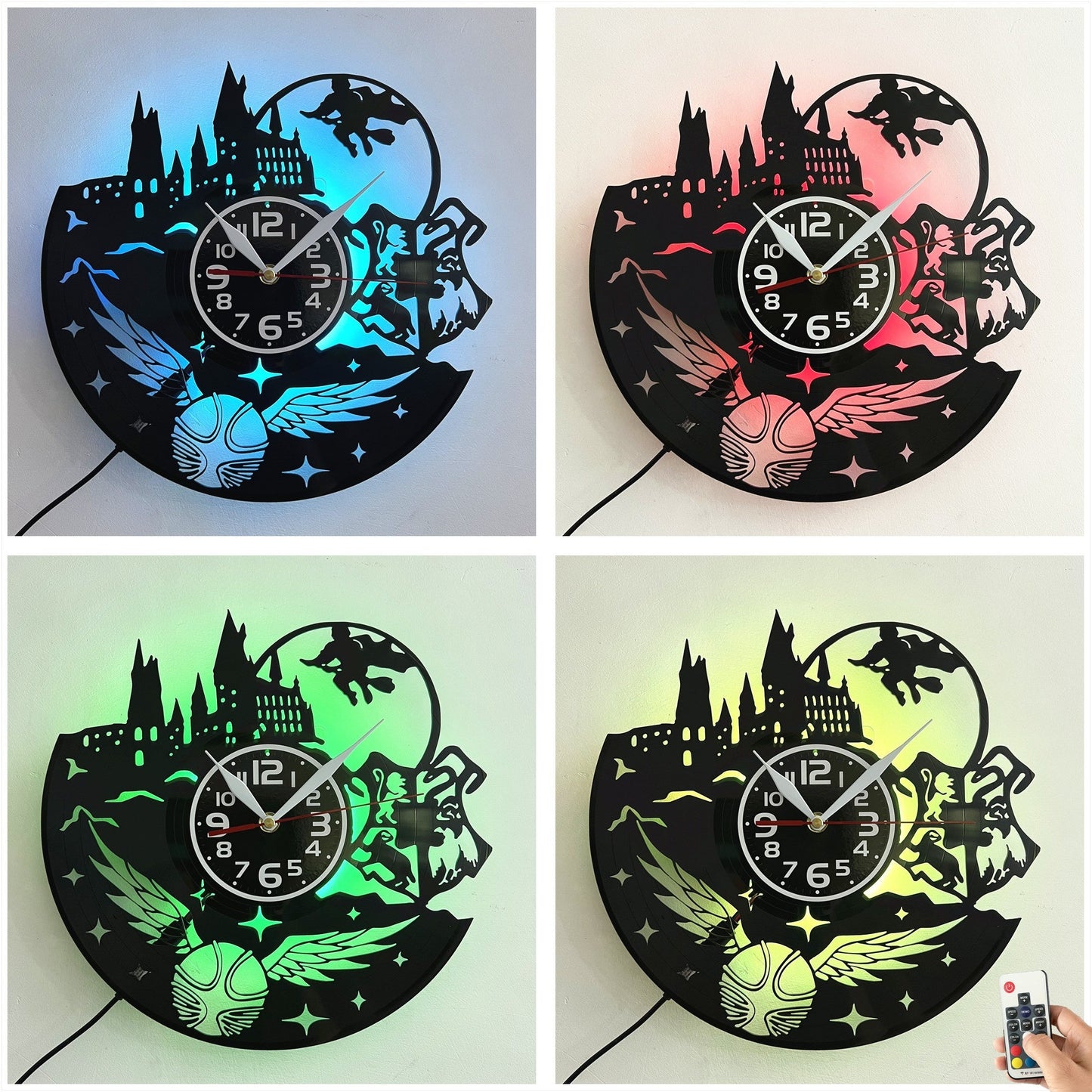 CelestialClock | Kunstnerisk LED Væglampe