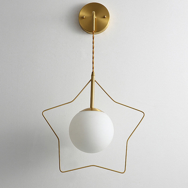 CelestialSphere | Elegant Stjerneformet Væglampe