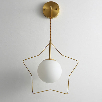 CelestialSphere | Elegant Stjerneformet Væglampe