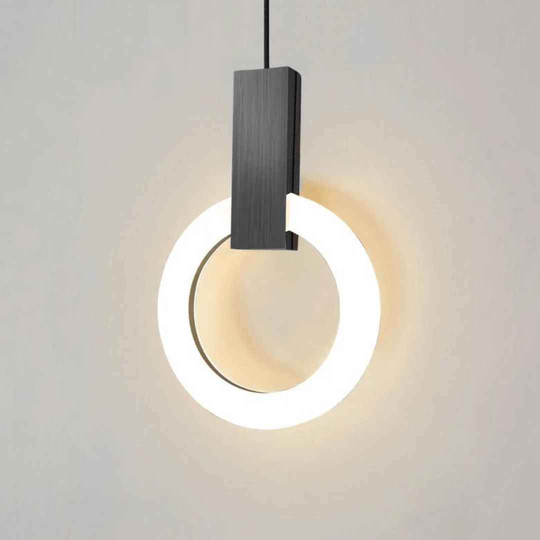 CircleLite | Elegant Cirkelformet LED Pendel Lampe