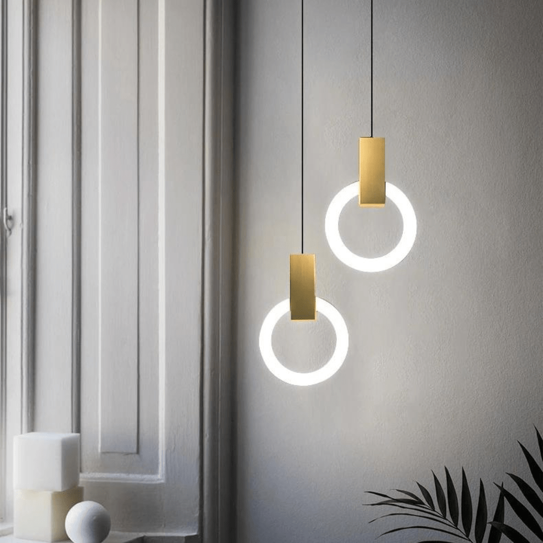 CircleLite | Elegant Cirkelformet LED Pendel Lampe