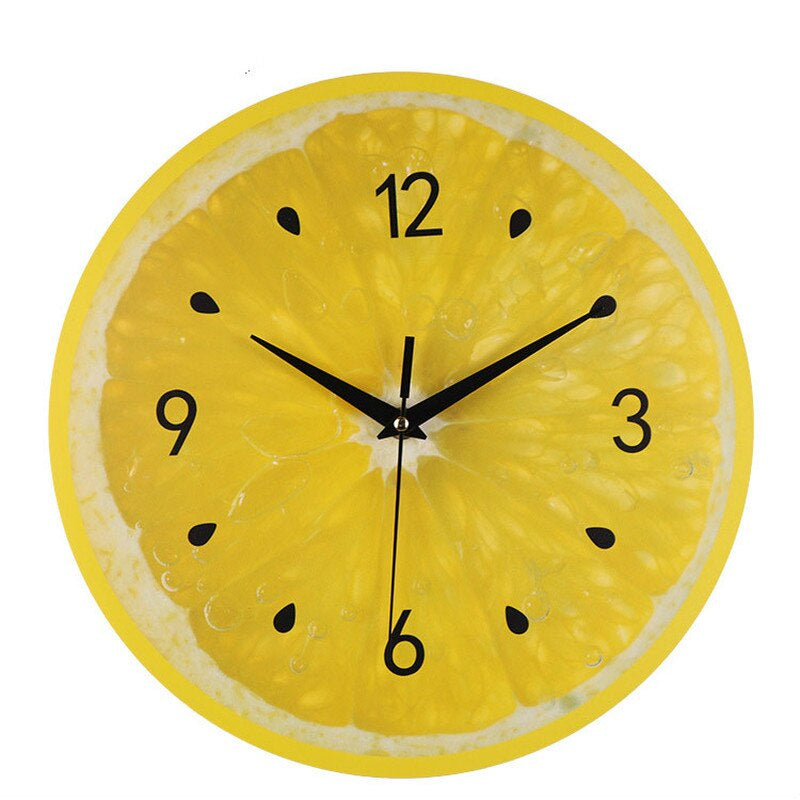 CitrusGlow | Livlig Citron Vægur