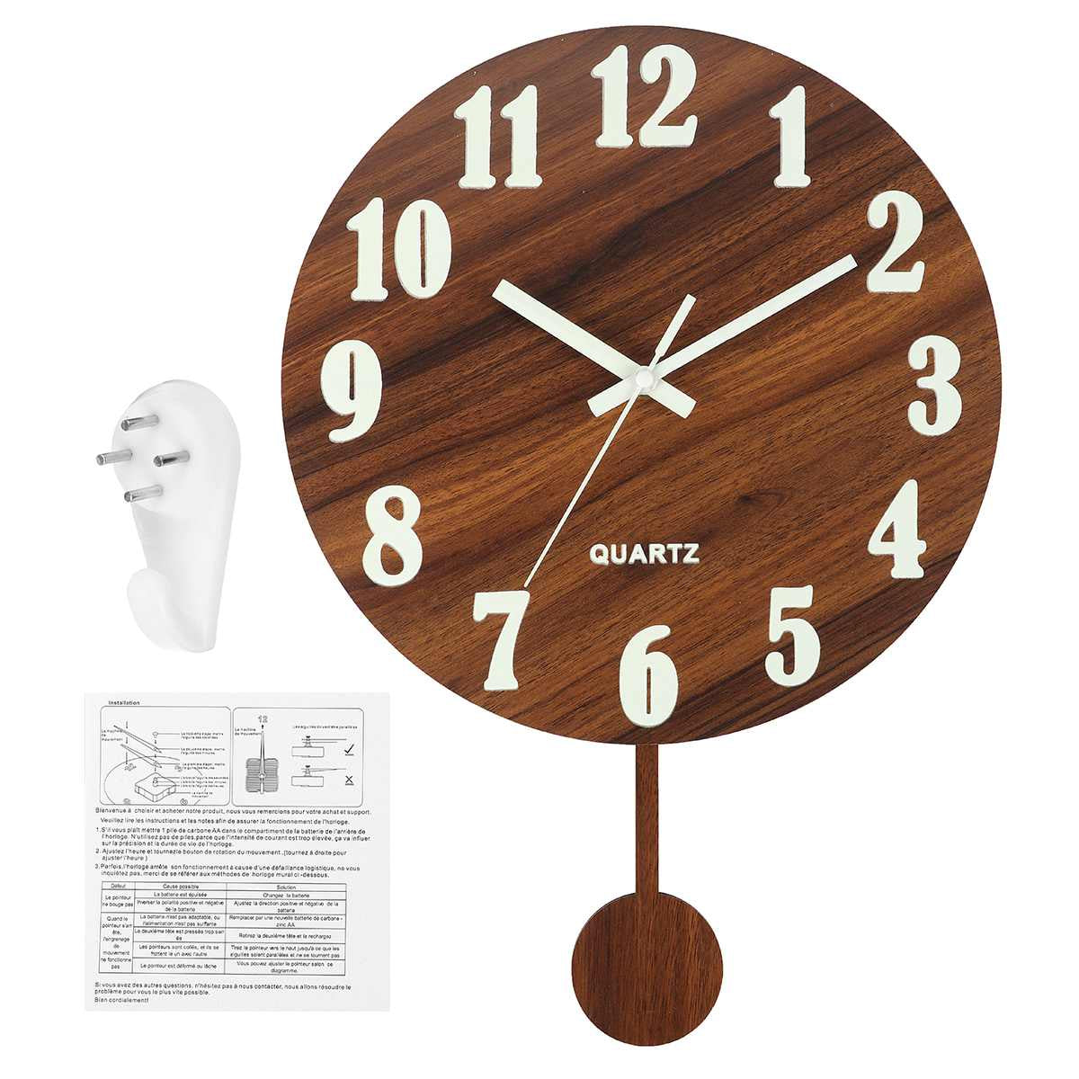 ClassicClock | Minimalistisk Trævægur