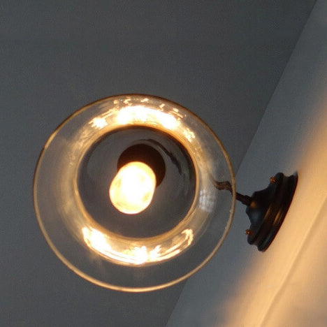 ClassicLamp | Industriel Glas Væglampe