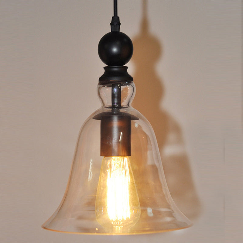 ClearBell | Elegant Industriel Glas Hængelampe