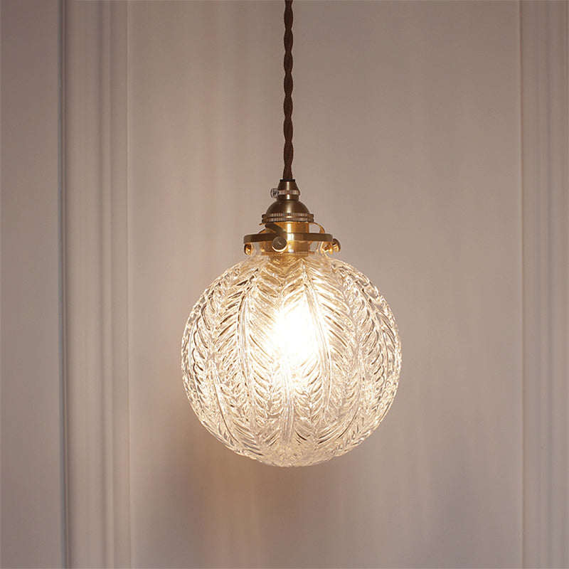 ClearSphere | Stilren Industriel Glas Hængelampe