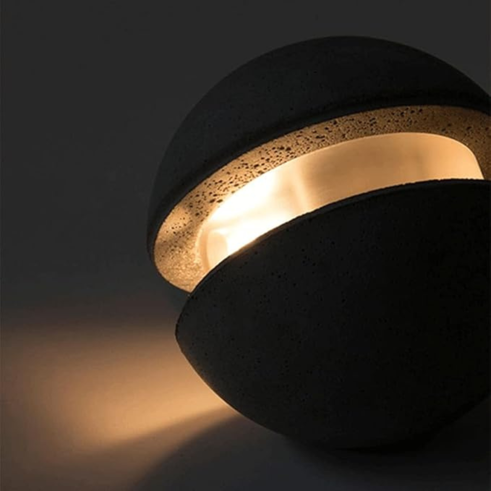 CosmicOrb | Himmelsk Beton Lysekrone