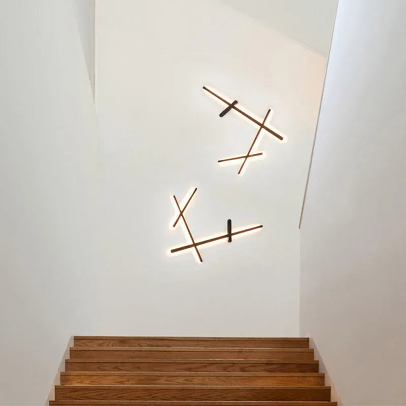 CrossGlow | Geometrisk Vægbelysning
