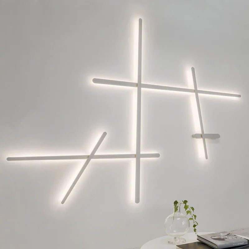 CrossGlow | Geometrisk Vægbelysning