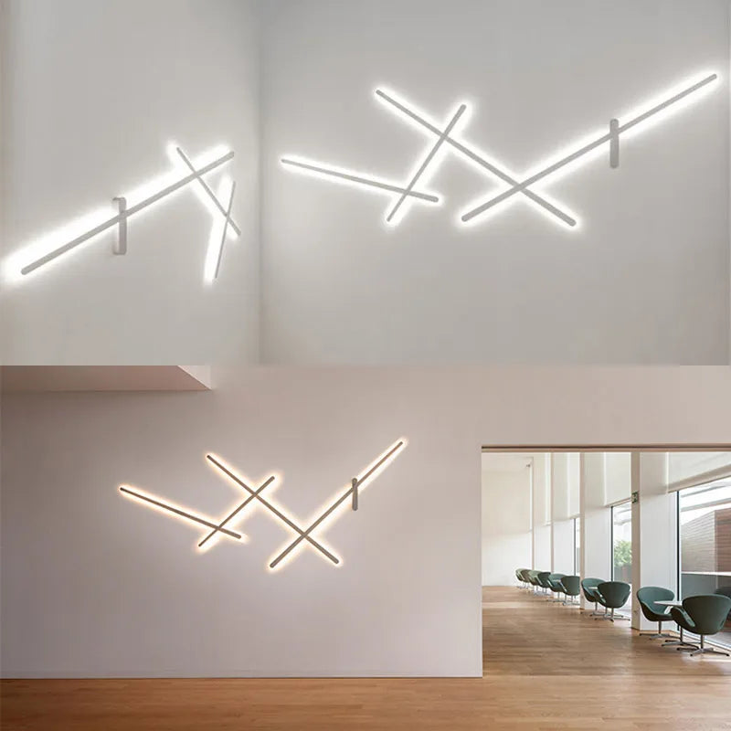 CrossGlow | Geometrisk Vægbelysning