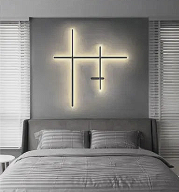 CrossGlow | Geometrisk Vægbelysning