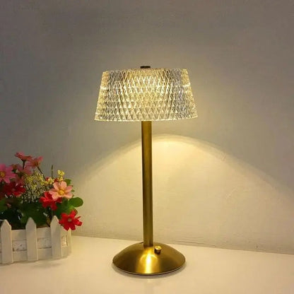 LuminRetro | Trådløs Retro-Designer Bordlampe