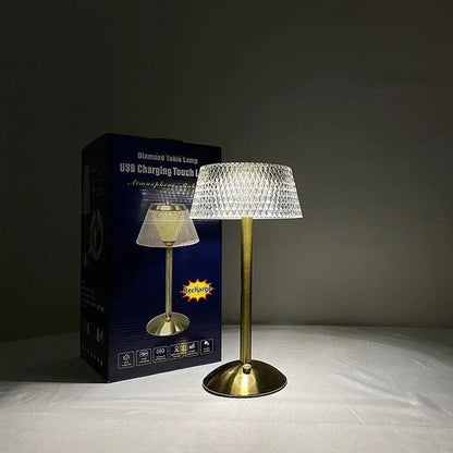 LuminRetro | Trådløs Retro-Designer Bordlampe