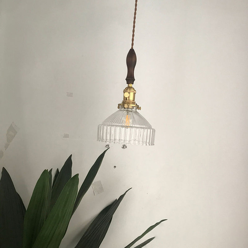 CrystalCascade | Vintage Glas Loftlampe