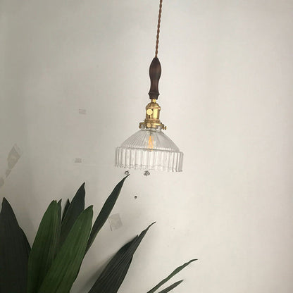 CrystalCascade | Vintage Glas Loftlampe