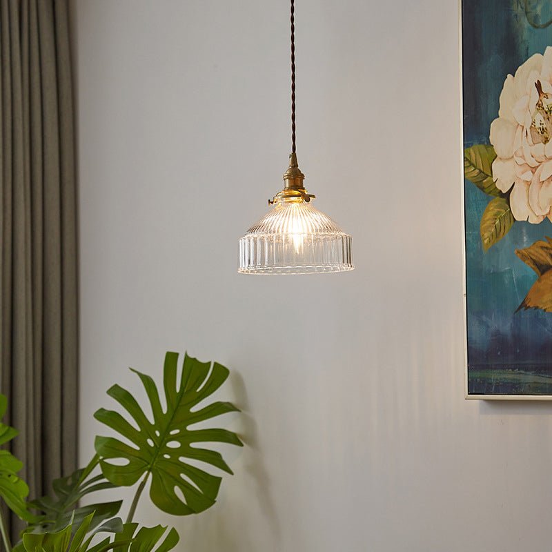 CrystalCascade | Vintage Glas Loftlampe