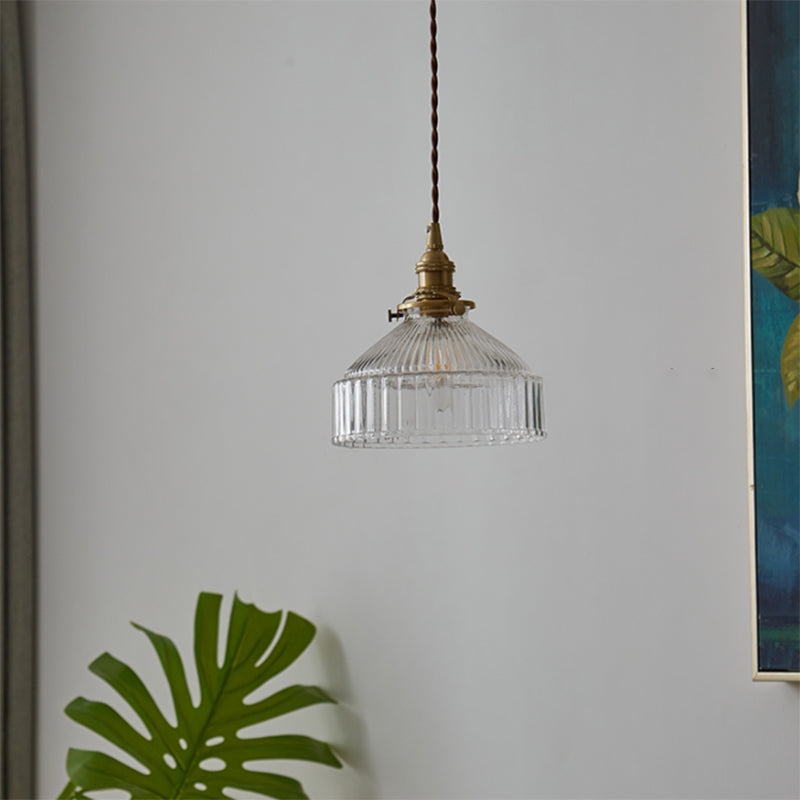 CrystalCascade | Vintage Glas Loftlampe