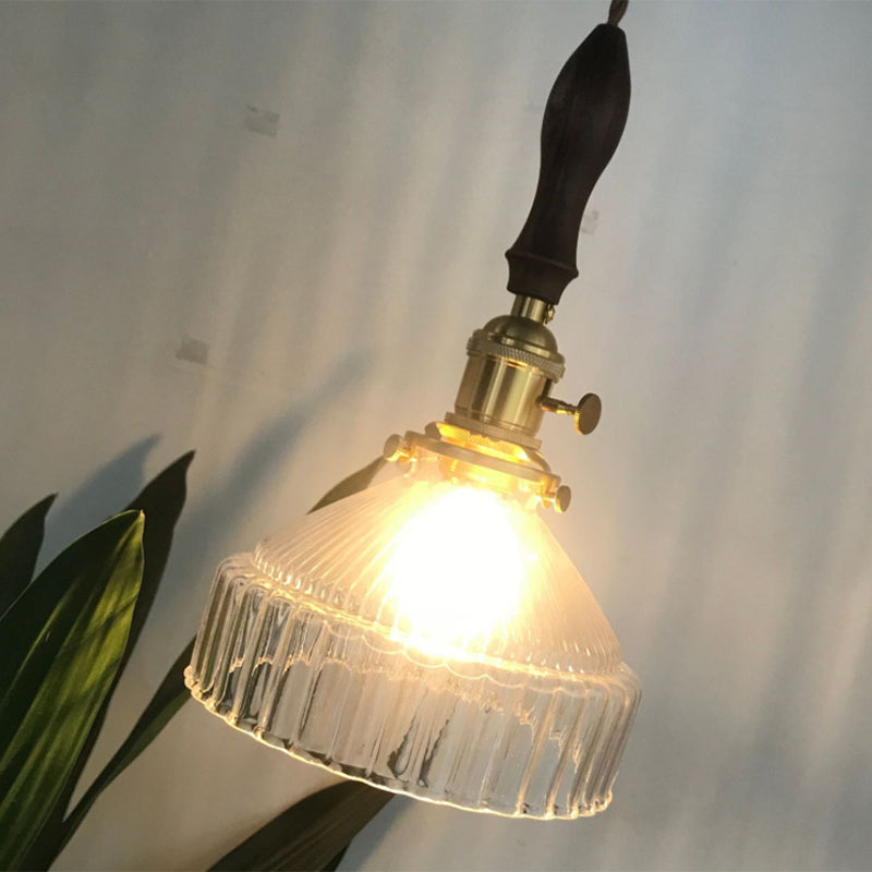 CrystalCascade | Vintage Glas Loftlampe