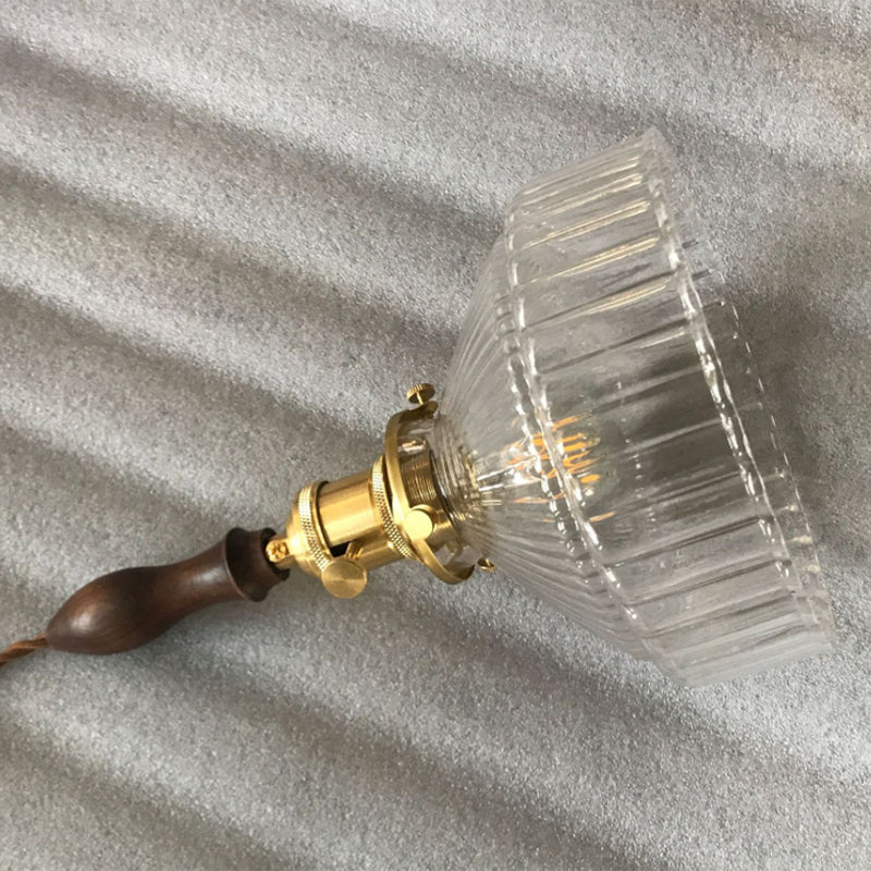 CrystalCascade | Vintage Glas Loftlampe