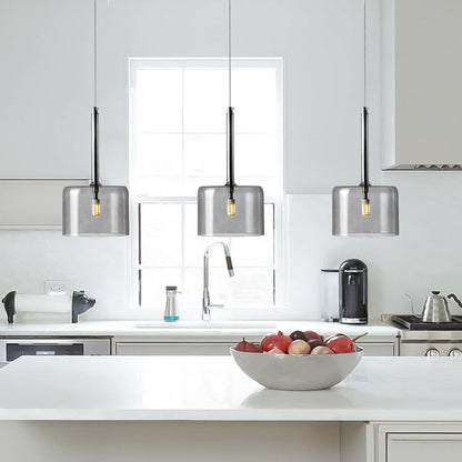 CrystalDroplets | Kunstnerisk Glas Loftlampe