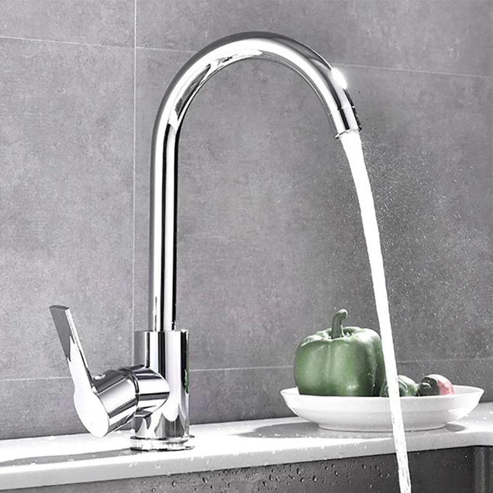 CrystalFlow | Premium Krom Køkkenhane