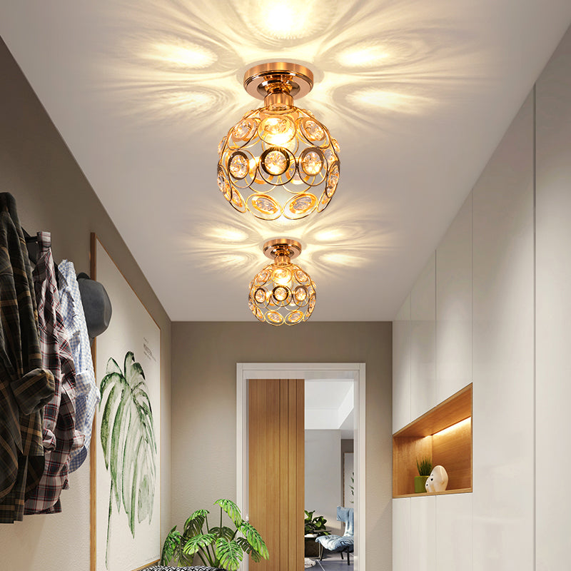 CrystalGleam | Strålende Krystal Loftlampe