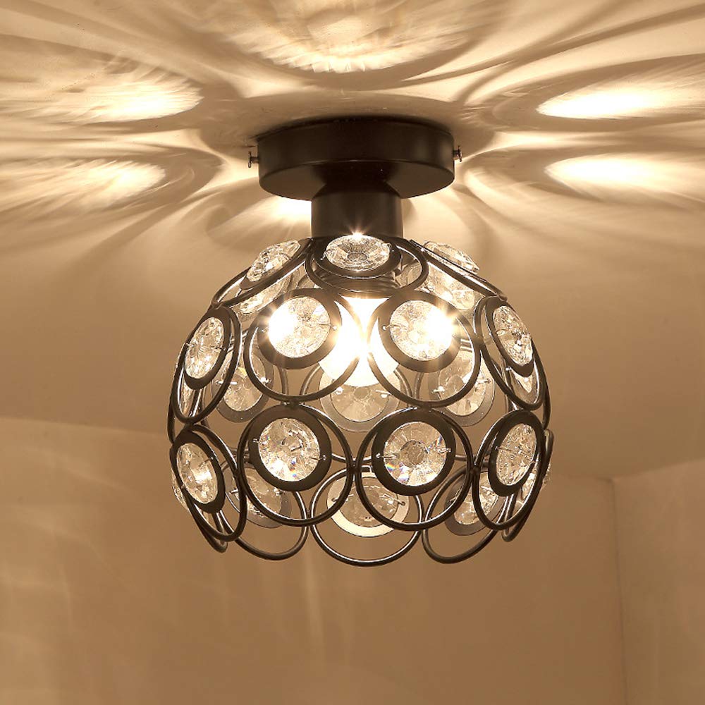CrystalGleam | Strålende Krystal Loftlampe
