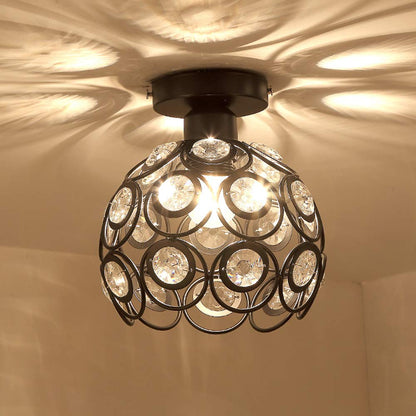 CrystalGleam | Strålende Krystal Loftlampe