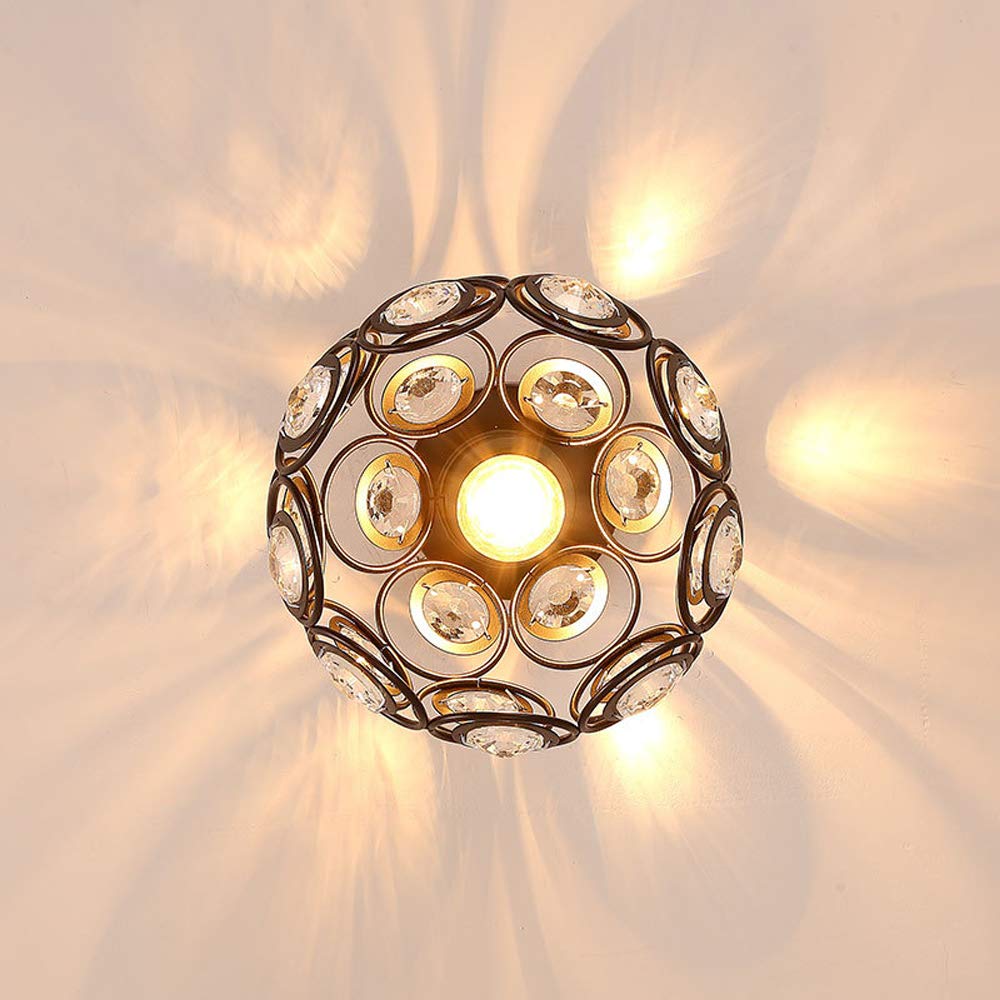 CrystalGleam | Strålende Krystal Loftlampe