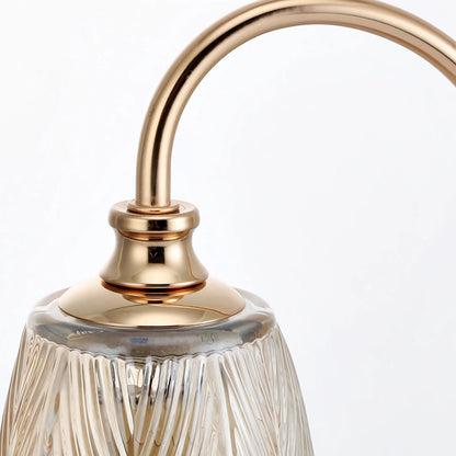 CrystalPetal | Elegant Glasblomst Lampe
