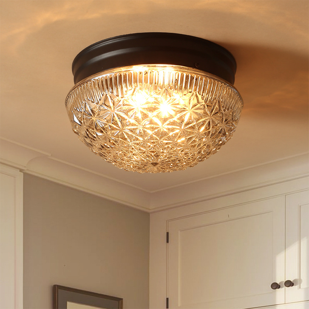CrystalWave | Stilfuld Glaspanel Plafondlampe