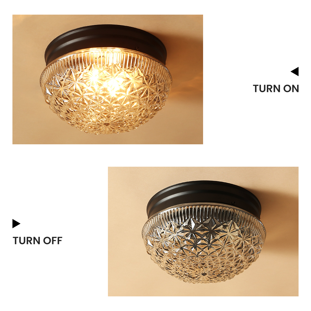 CrystalWave | Stilfuld Glaspanel Plafondlampe