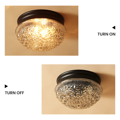 CrystalWave | Stilfuld Glaspanel Plafondlampe