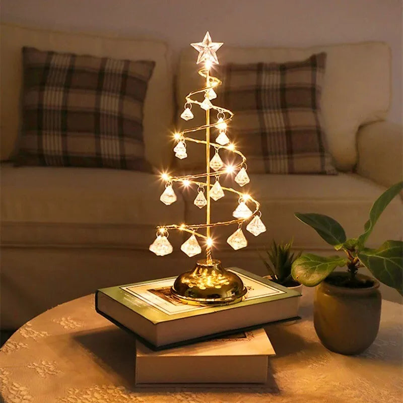 CrystalWisp | Festiv Bordlampe