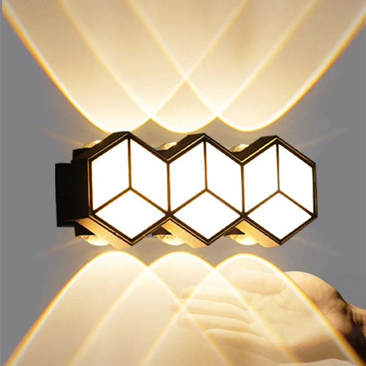 CubeLight | Moderne Geometrisk Væglampe