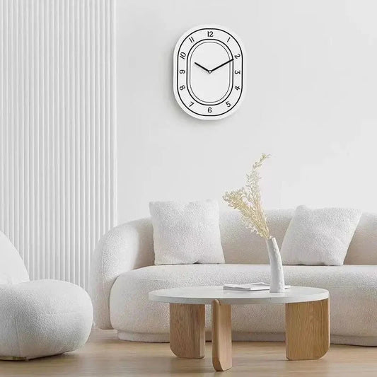 CurvaClock | Minimalistisk Elliptisk Vægur
