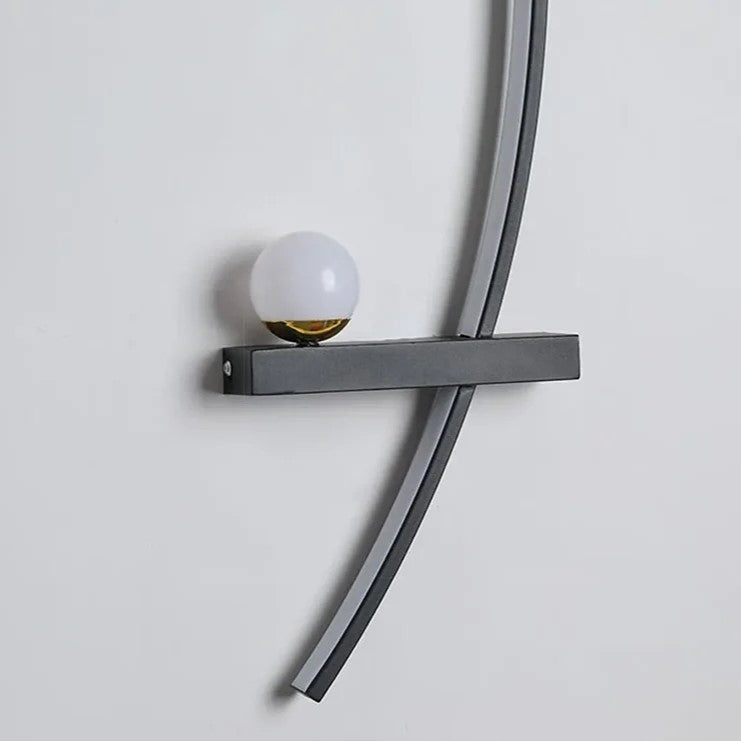 CurvaGlow | Elegant LED Væglampe