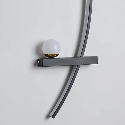 CurvaGlow | Elegant LED Væglampe
