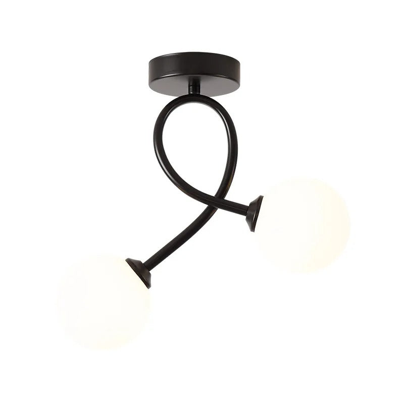 CurvyLight | Moderne Dobbelt Kugle Lampe