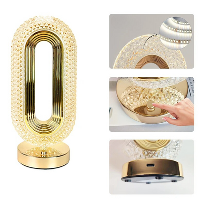 DazzleLight | Elegant Krystal Lampe