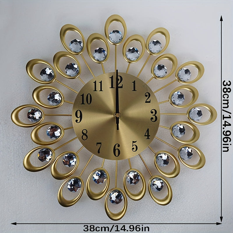 DazzlingClock | Dekorativ Glimmer Krystal Ur