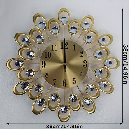DazzlingClock | Dekorativ Glimmer Krystal Ur