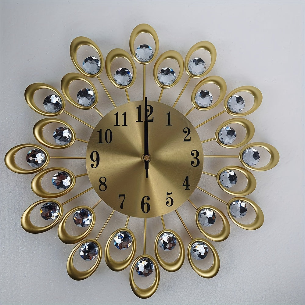 DazzlingClock | Dekorativ Glimmer Krystal Ur