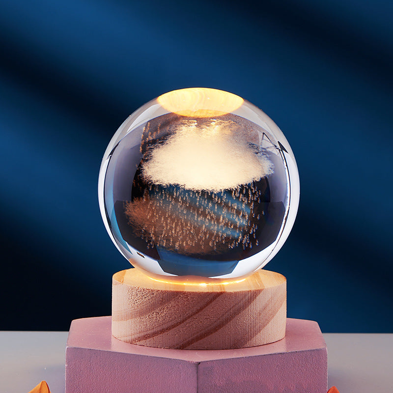 DeerLight | Orbital Krystalbordlampe