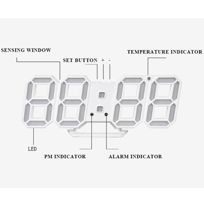 DigiClock | Elegant LED Digital Ur