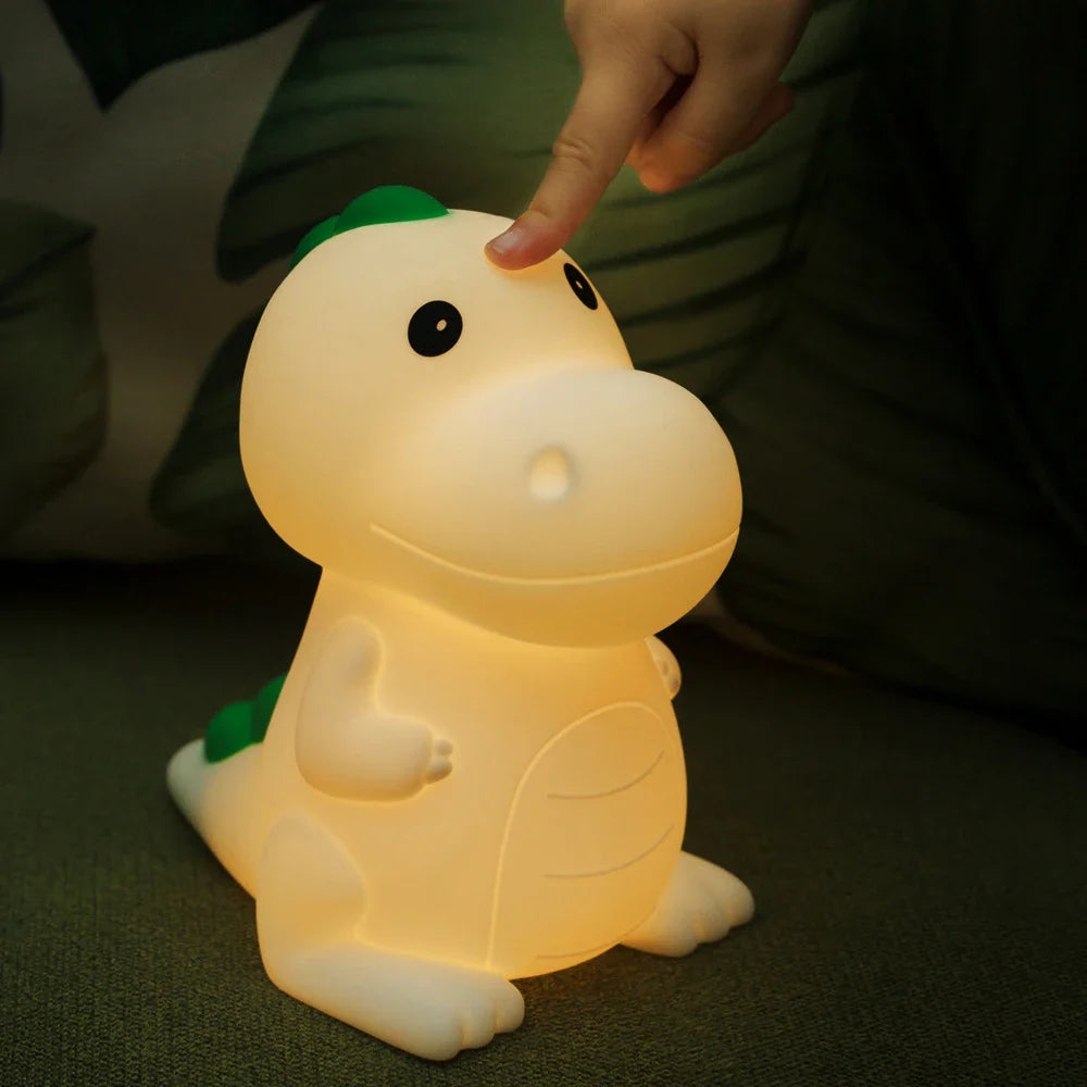 DinoShine | Sjov og Farverig Natlampe