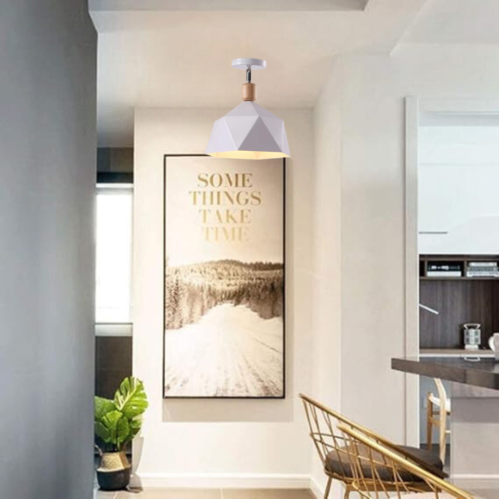 DodecaGlow | Eksklusiv Geometrisk Loftlampe