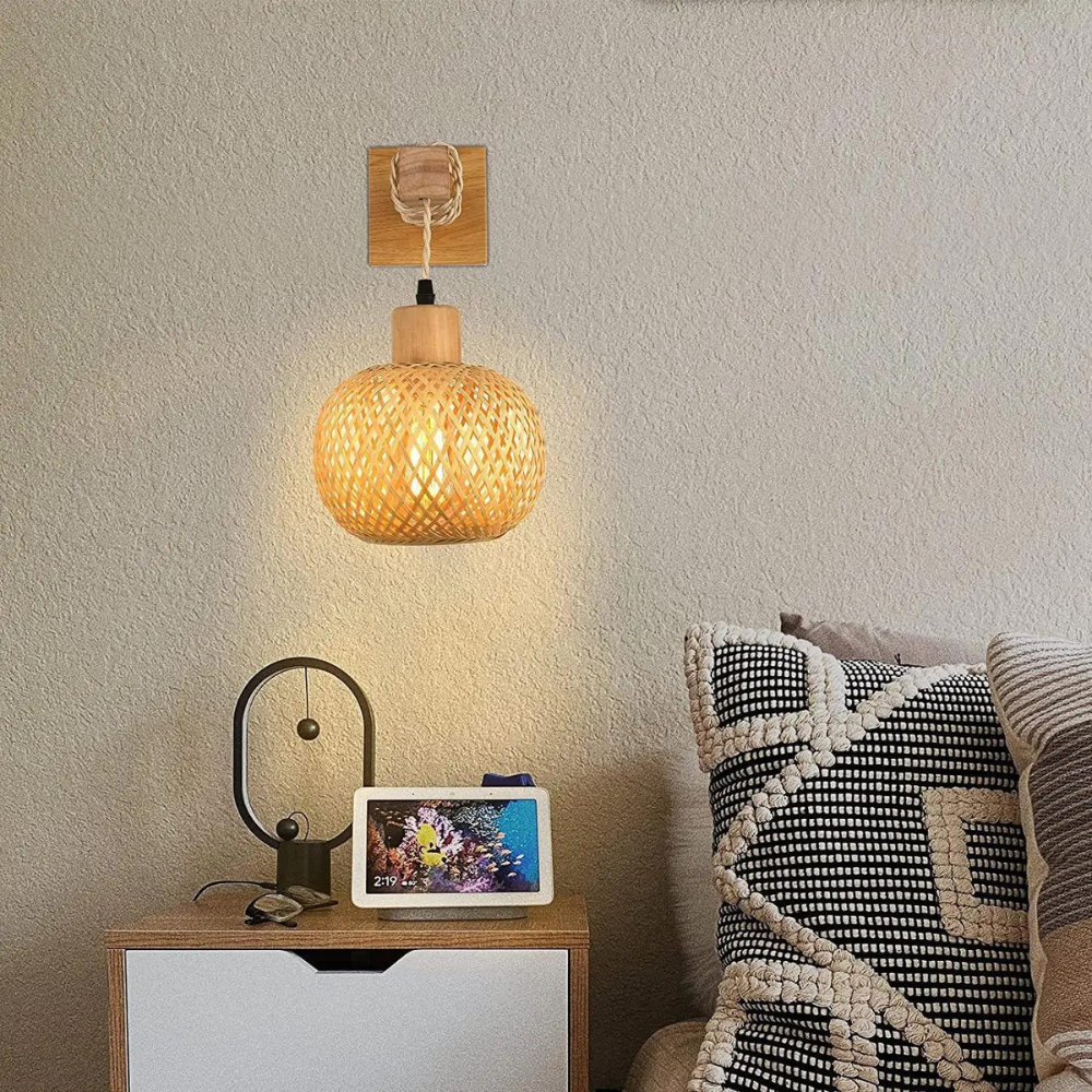 EcoSphere | Kunstnerisk Bambuslampe