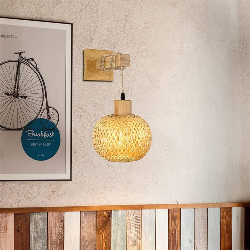 EcoSphere | Kunstnerisk Bambuslampe