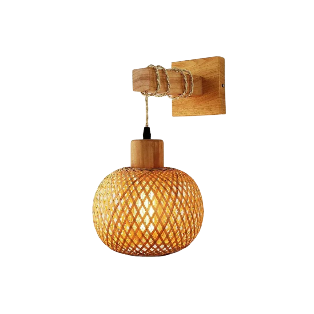 EcoSphere | Kunstnerisk Bambuslampe
